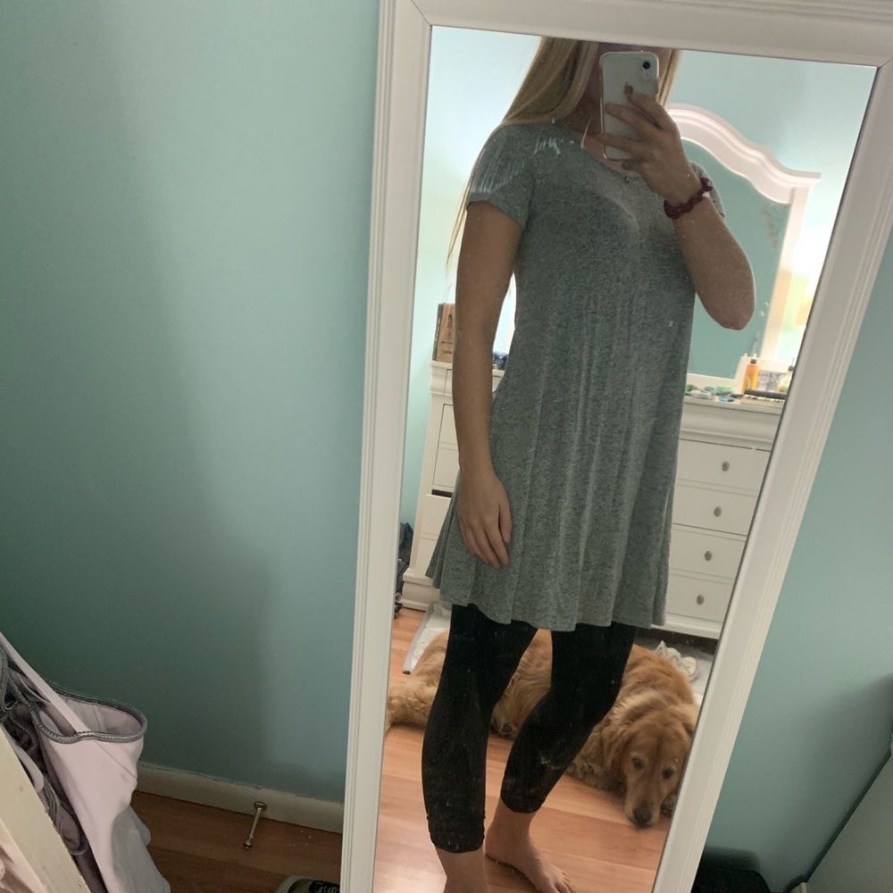 Gray old navy sweater dress